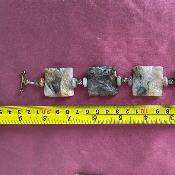 Natural Stone Hand Crafted Necklace and Bracelet - Picture 6 of 7